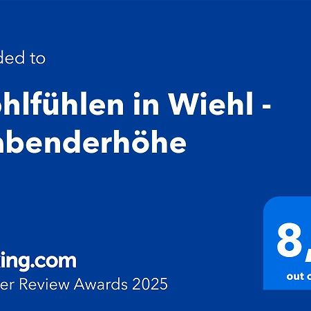 Wohlfuehlen In Wiehl - Drabenderhoehe 外观 照片